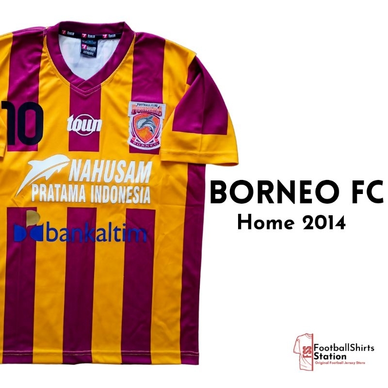 Jual Jersey Borneo FC Home 2014 Nameset Fandi Ahmad Original Town ...