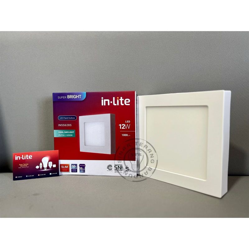 Jual LAMPU DOWNLIGHT PANEL LED INLITE 12W 12 WATT KOTAK OUTBOW ...