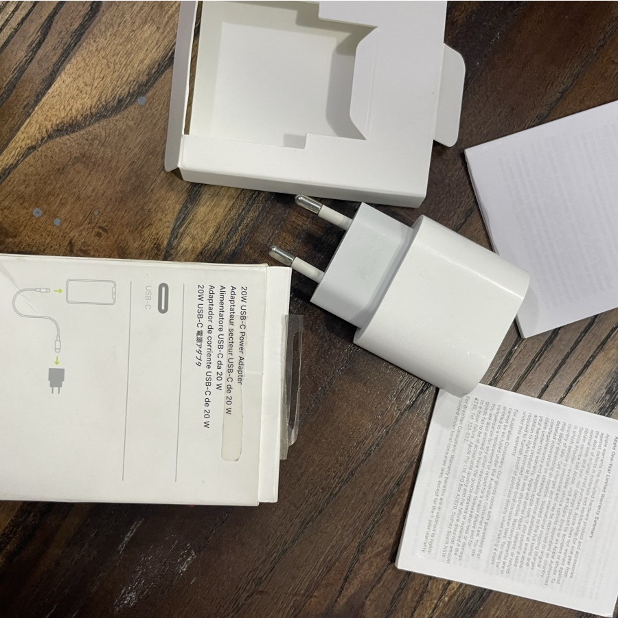 Jual Apple 20W USB-C Power Adapter MHJE3ZA/A Original | Shopee Indonesia