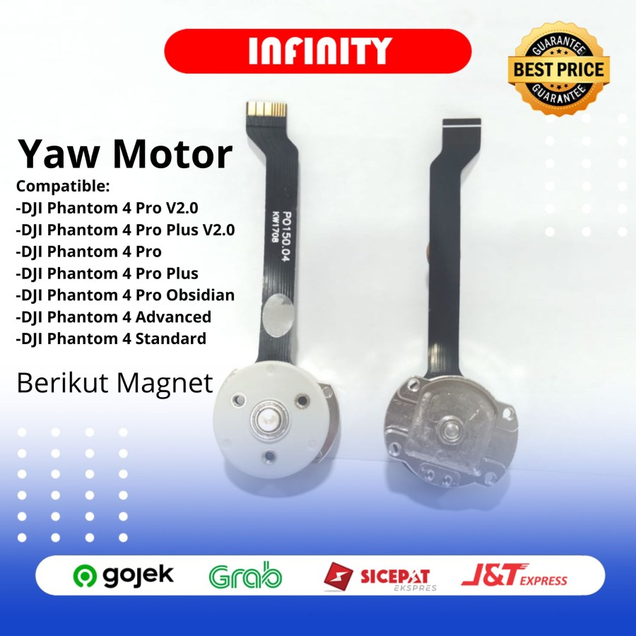 Phantom Max Motore Gimbal Yaw Originale DJI Per Phantom 4 Pro Ricambio Nuovo Parte Fa Pp 018 P 1034465 - Foto 3