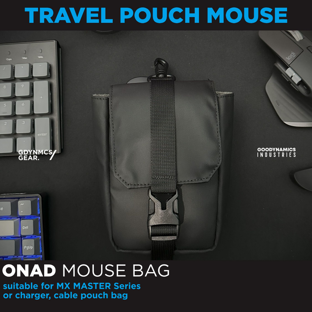 Jual ONAD mouse bag | GDYNMCS GEAR pouch mouse travel bag | Shopee ...