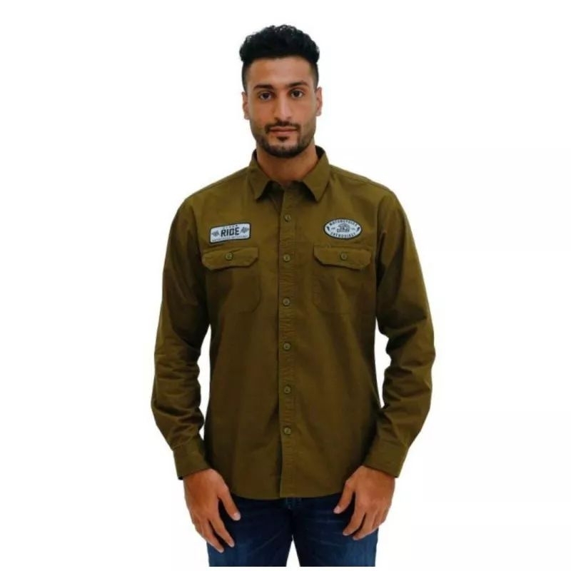 Jual EIGER RIDING GEORGIA STREET KEMEJA RIPSTOP OLIVE | Shopee Indonesia