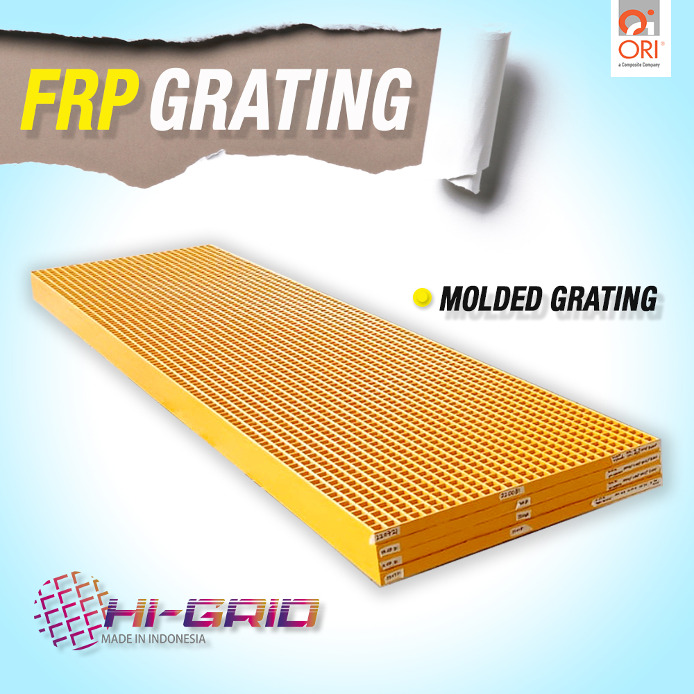 Jual HI-Grid Fiberglass Molded Grating 3838 - 543x1000mm | Shopee Indonesia