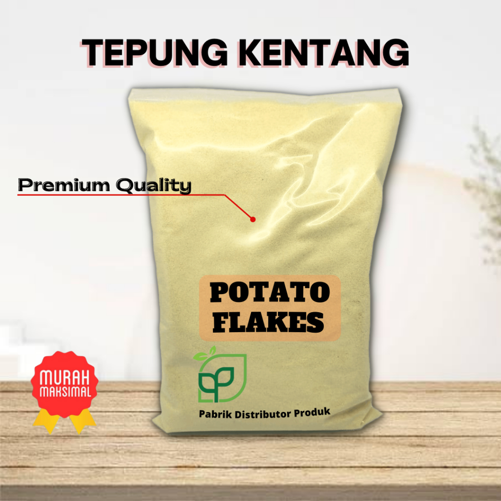 Jual Tepung Kentang Potato Flakes Gram Premium Quality Shopee Indonesia