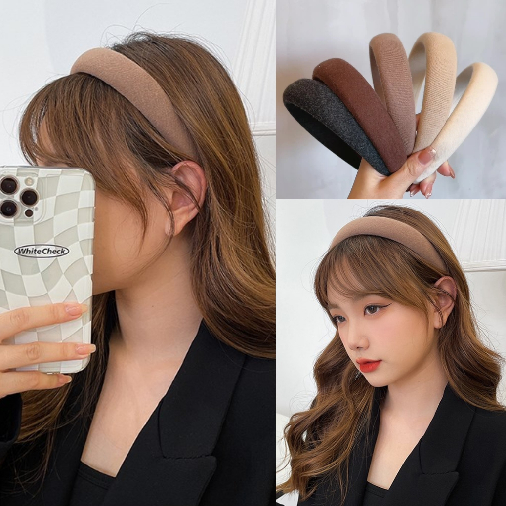 Jual Bando Korea Tebal Empuk Bando Fashion Import Korean Headband