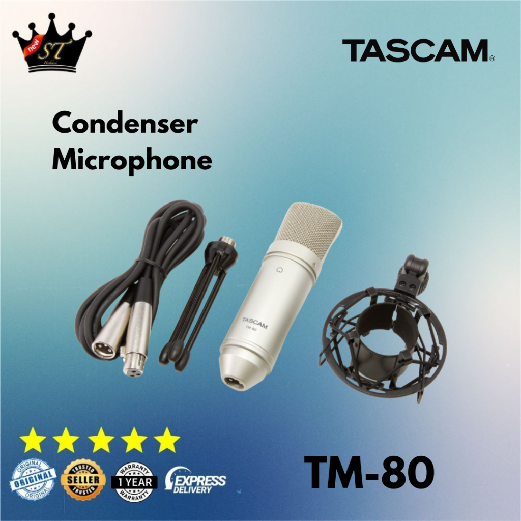 Tascam Tascam / TM-80 micrófono de condensador