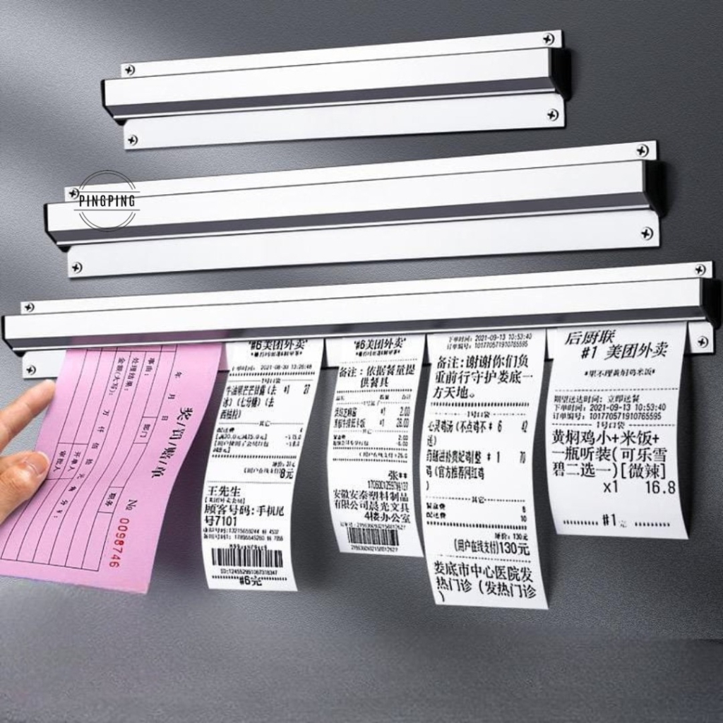 Jual Bill Holder/ Receipt Holder/ Capitan Nota Stainless/Bill Holder