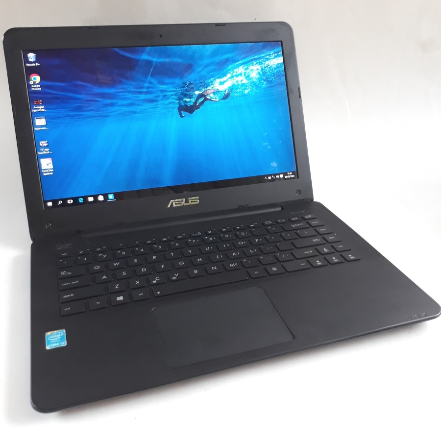 Jual LAPTOP DESAIN DUAL HARDIS ASUS A455L CORE I3 GEN4 SSD 128GB + HDD