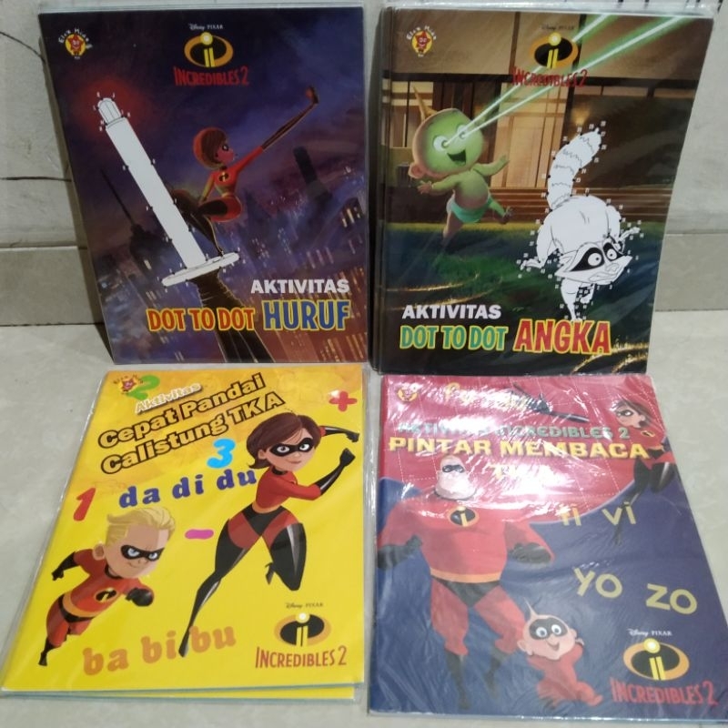 Jual buku aktivitas incredibles | Shopee Indonesia
