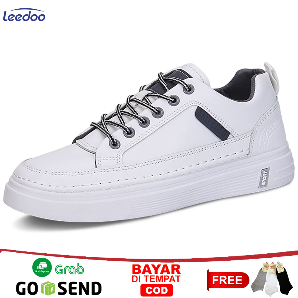 Jual Leedoo Sepatu Pria Casual Sepatu Sneakers Outdoors Sepatu Lari Olahraga Kekinian Mc419