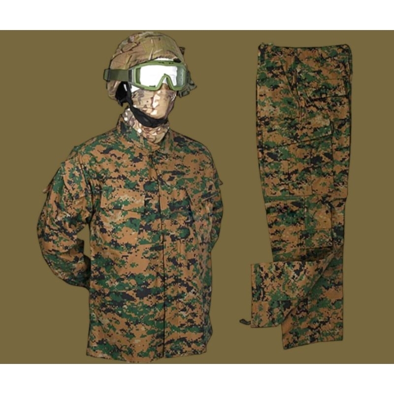 Jual bdu US army marpat woodland repro edition | Shopee Indonesia