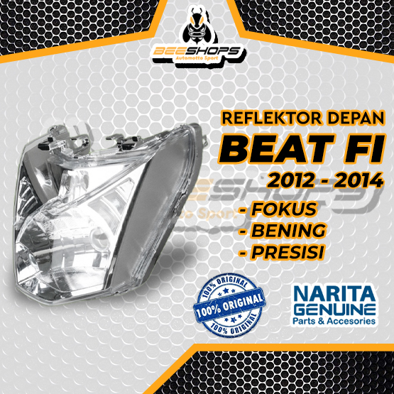 Jual REFLEKTOR LAMPU DEPAN HONDA BEAT FI | Shopee Indonesia