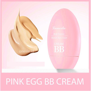 Jual Lameila Pink Egg Bb Cream Super Moisturizing Liquid Foundation 