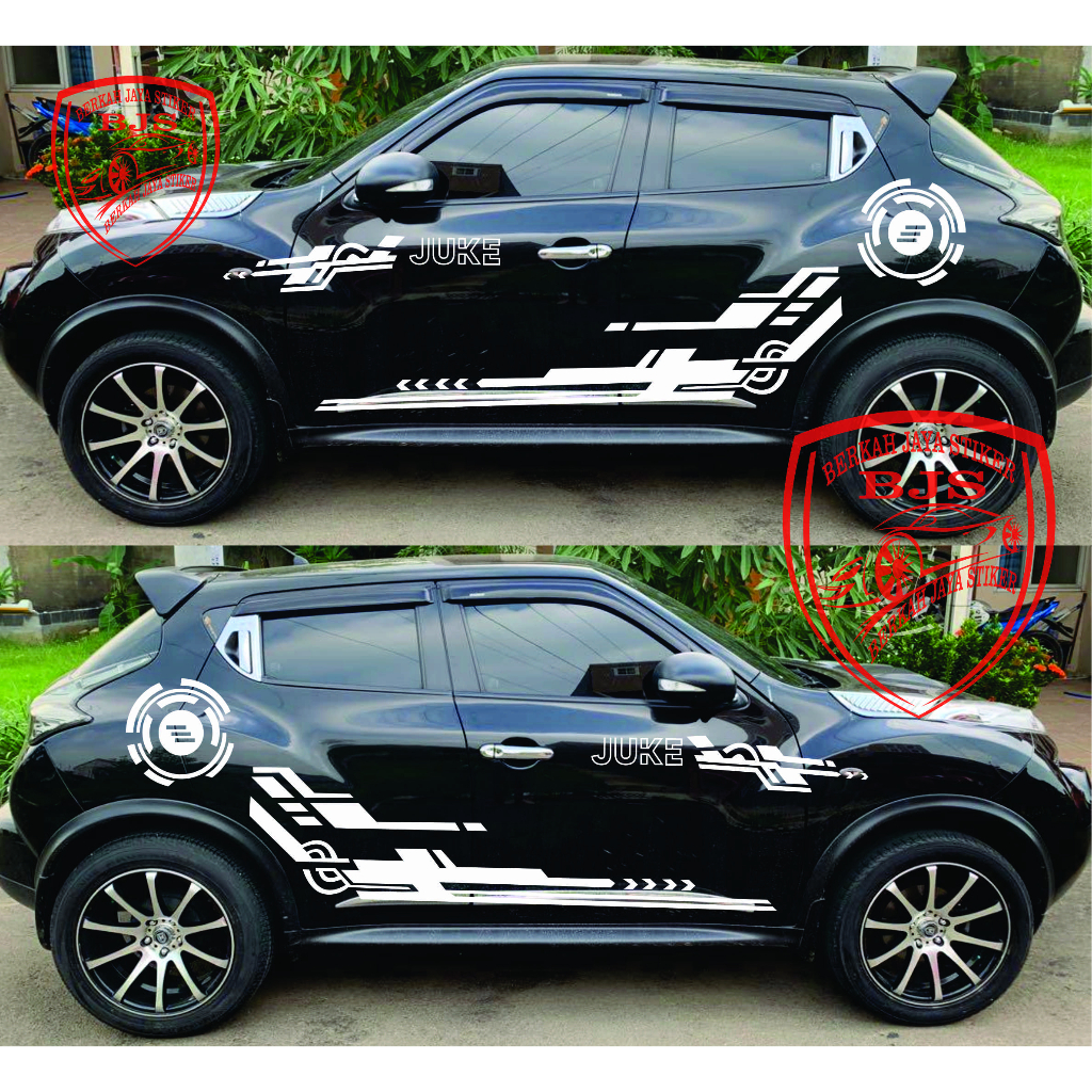 Jual STIKER MOBIL NISSAN JUKE SPORT KUALITAS SUPER CUTTING STIKER MOTIF ...
