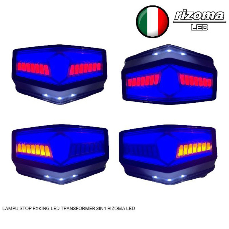 Jual Rizoma Led Racing Lampu Stoplamp Rx King New In Model Transformers Original Rizoma