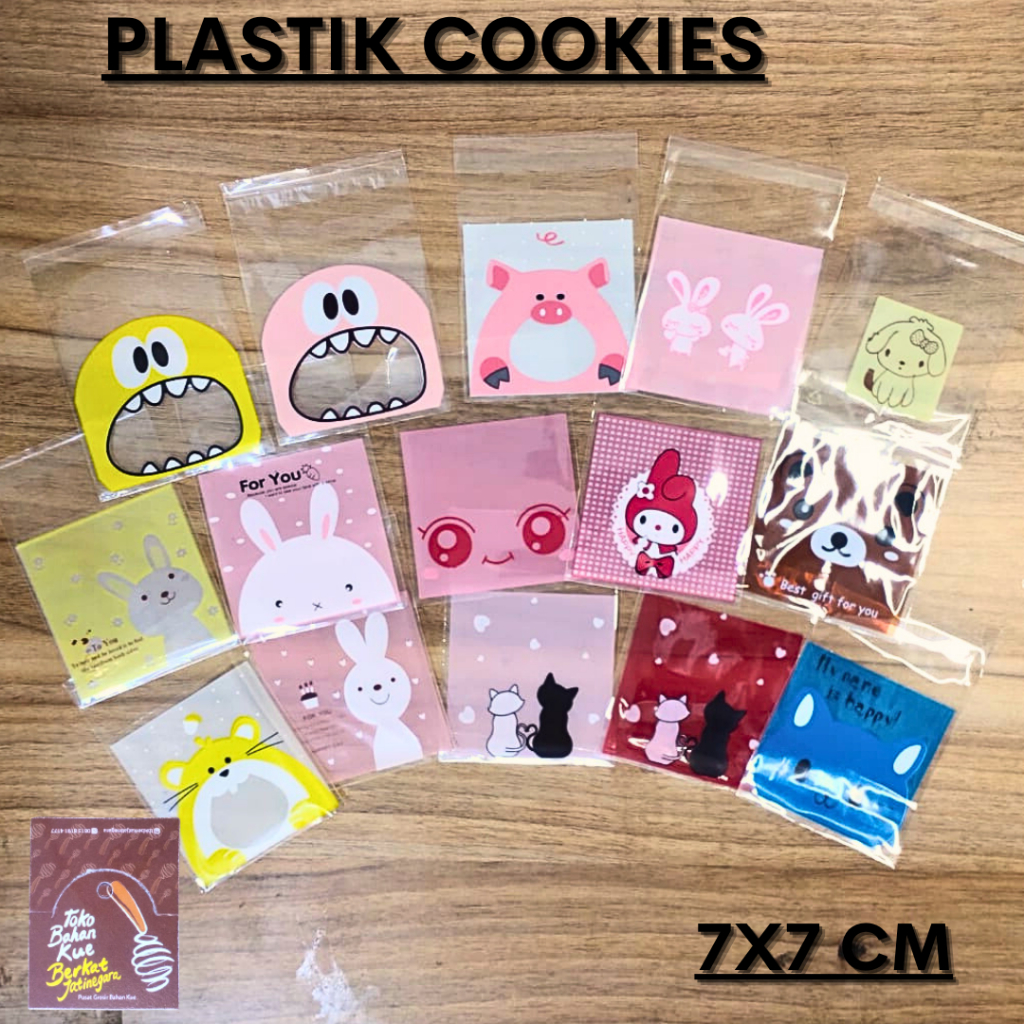 Jual Plastik Cookies Luc Plastik Cookies X Cm Isi Pcs Shopee Indonesia