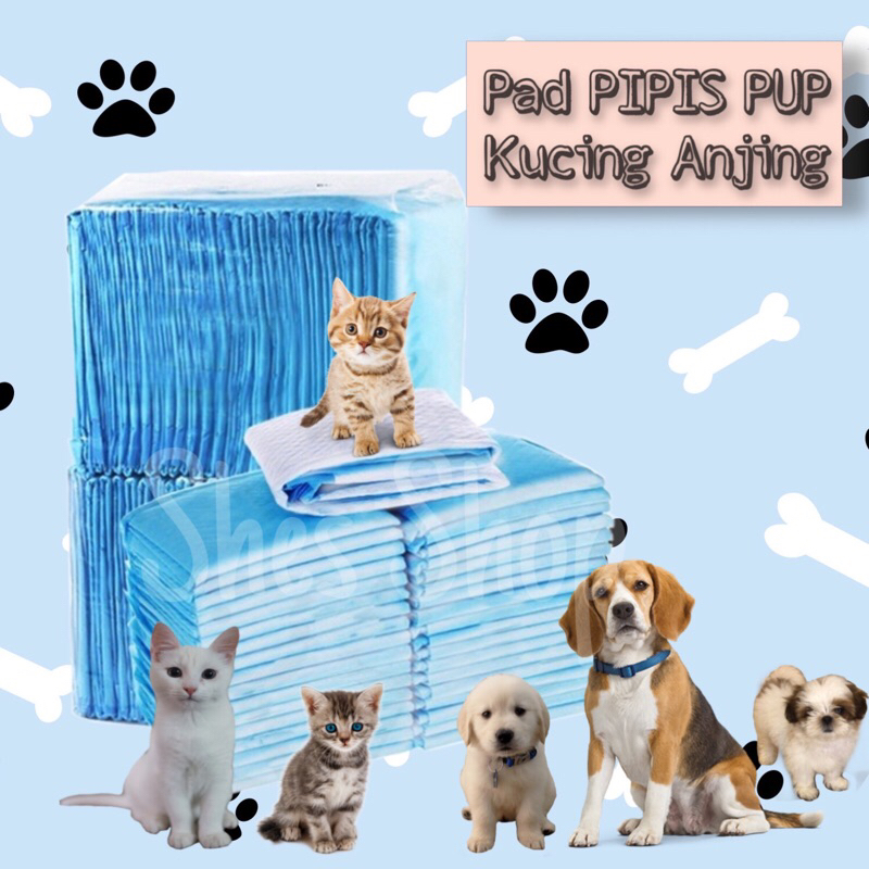 Jual Pad Pipis Kucing Anjing Alas Kucing Melahirkan Underpad / Alas ...