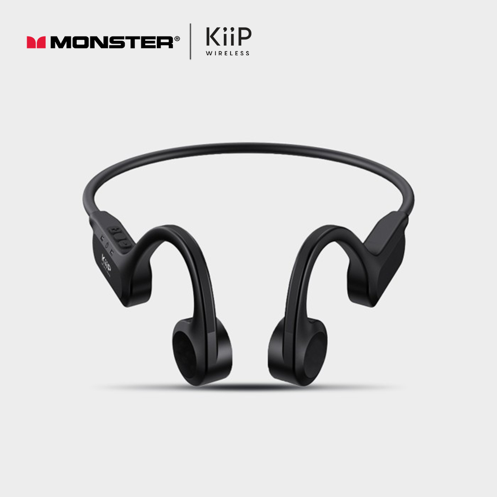 Jual Monster X KiiP Wireless DTS10 Bluetooth Headphone Bone Conduction