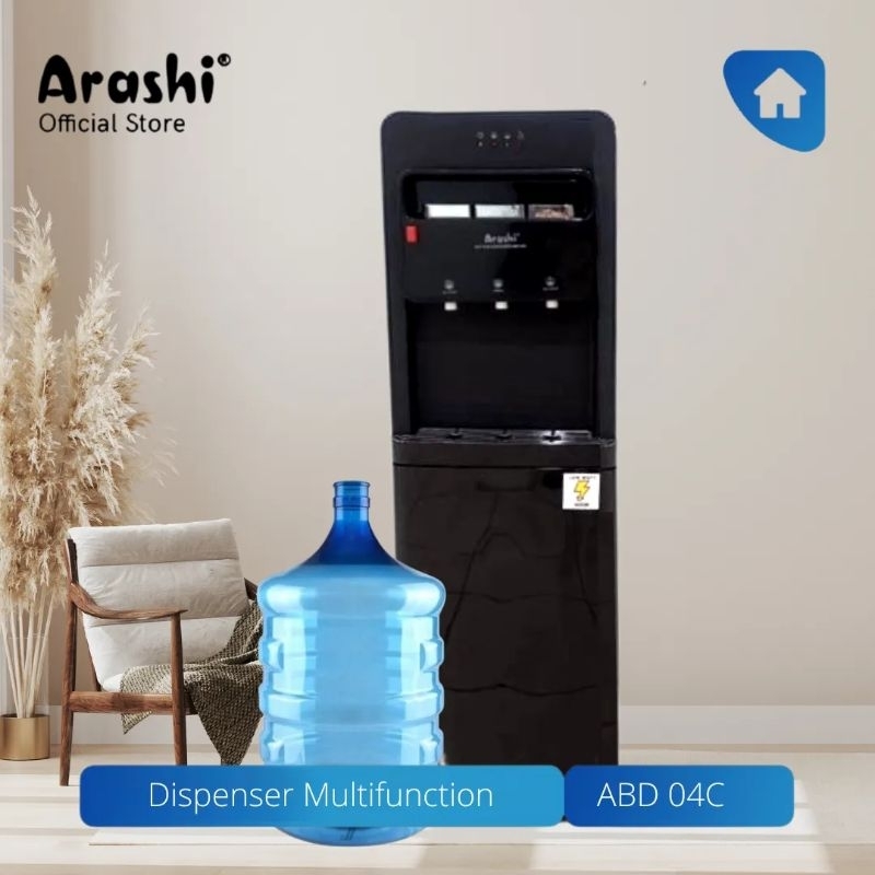 Jual ARASHI Dispenser Air ABD 04C - Galon Bawah - Dingin Dan Hot ...