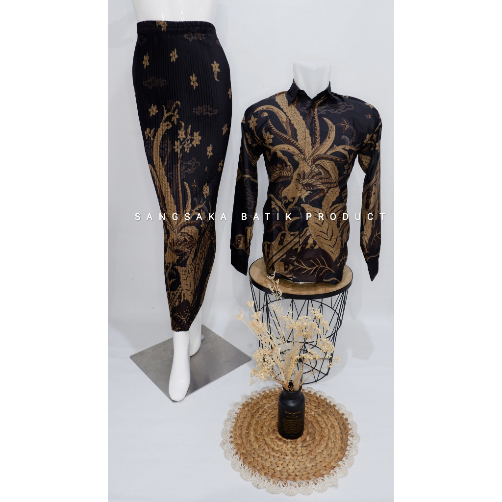 Jual Batik couple / baju batik couple / batik set / batik lengan ...