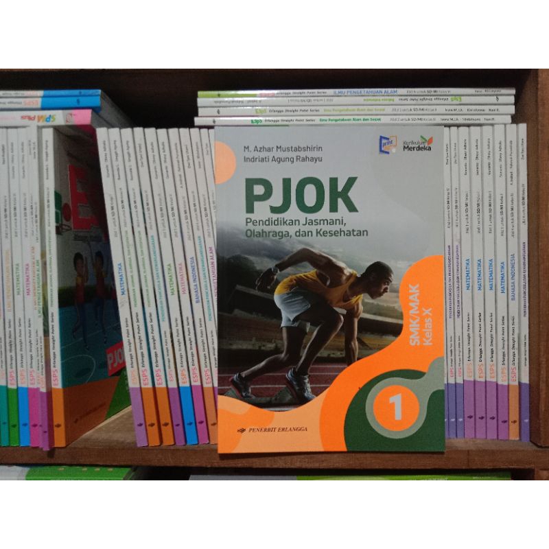 Jual PJOK UNTUK SMK/MAK KELAS 10 KURIKULUM MERDEKA ERLANGGA | Shopee ...