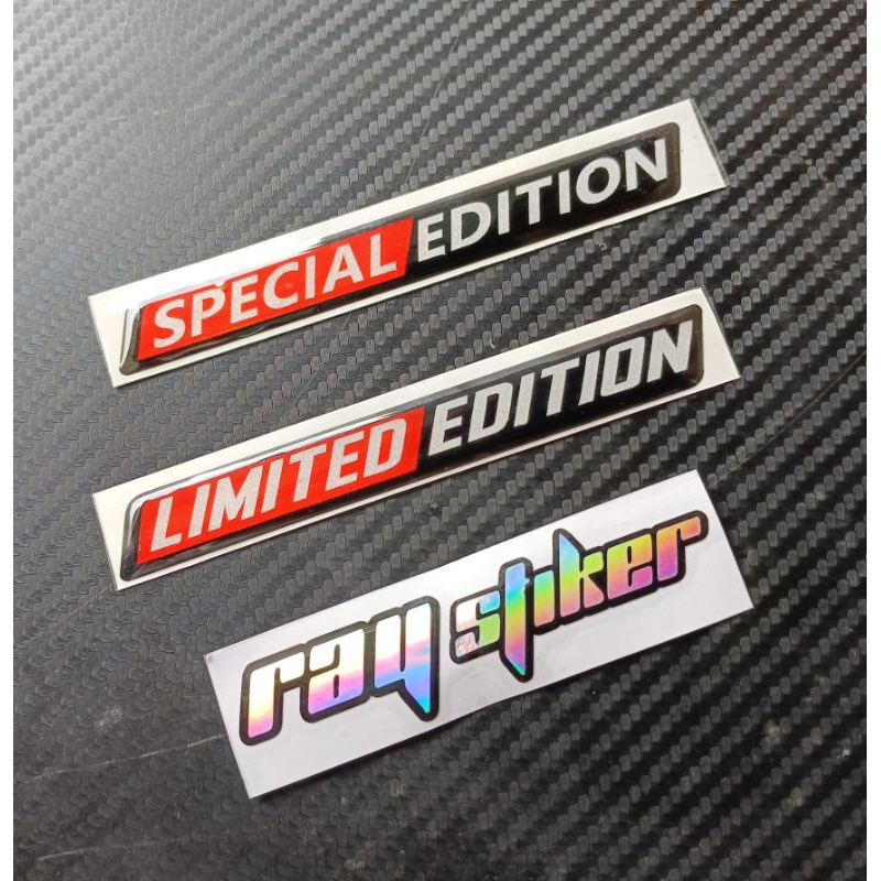 Jual Stiker Timbul Emblem D Limited Edition Special Edition Shopee Indonesia