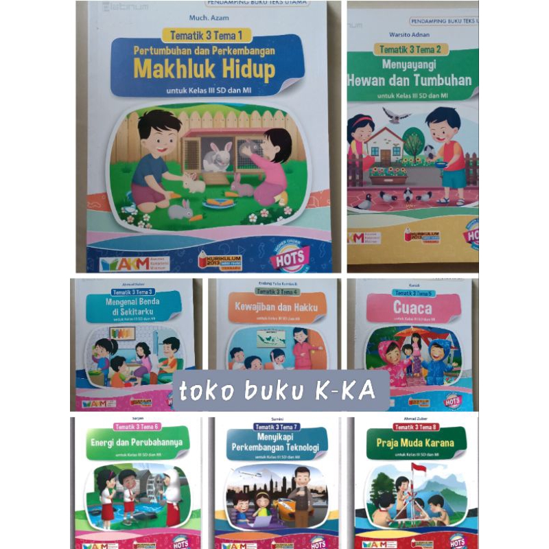 Jual BUKU PLATINUM TEMATIK SD/MI KELAS 3 KURIKULUM 2013 (REVISI TERBARU ...