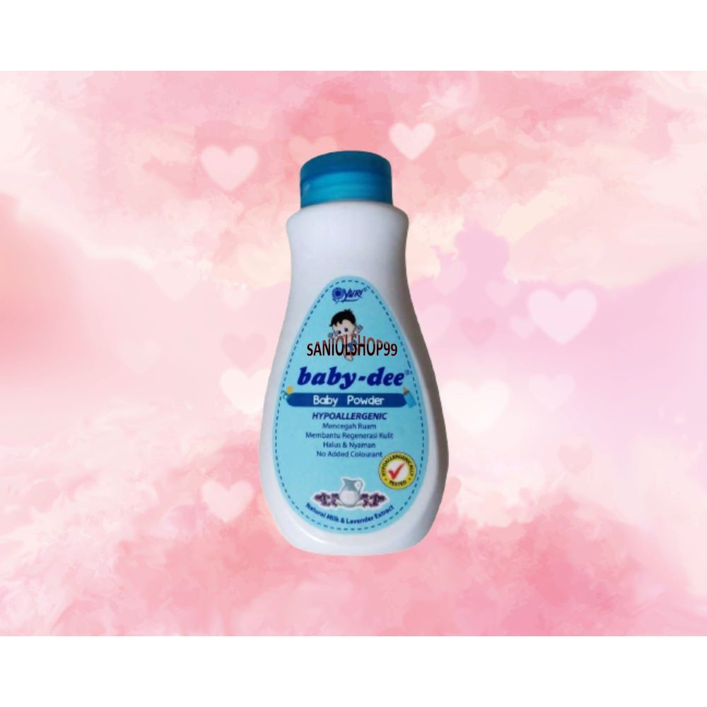 Bedak bayi dee dee Baby Talcum Powder 200 Gr