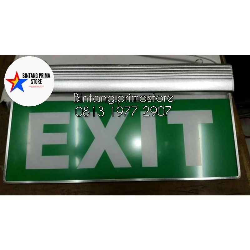 Jual Lampu Darurat Exit Lampu Emergency Exit Led Shopee Indonesia