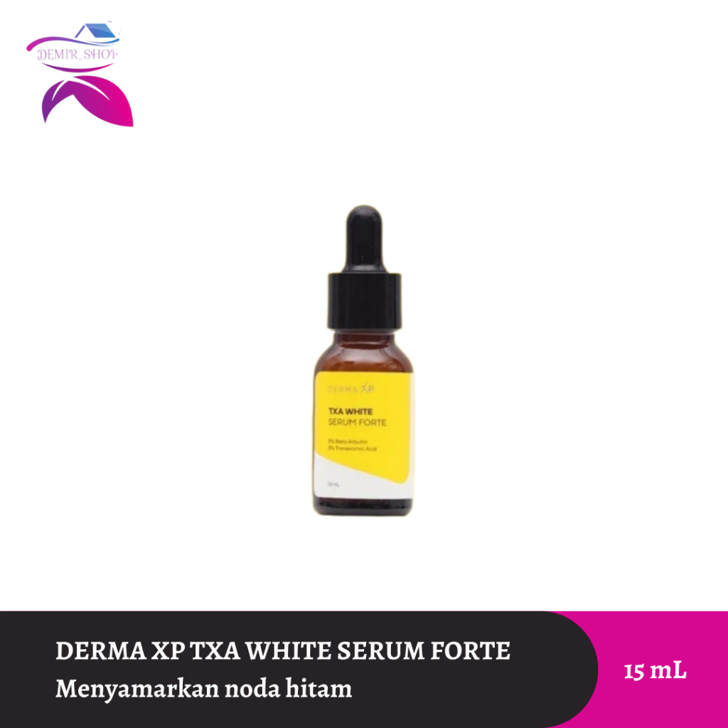 Jual Derma Xp TXA White Serum Forte 15 ml / Mencerahkan & Menyamarkan ...