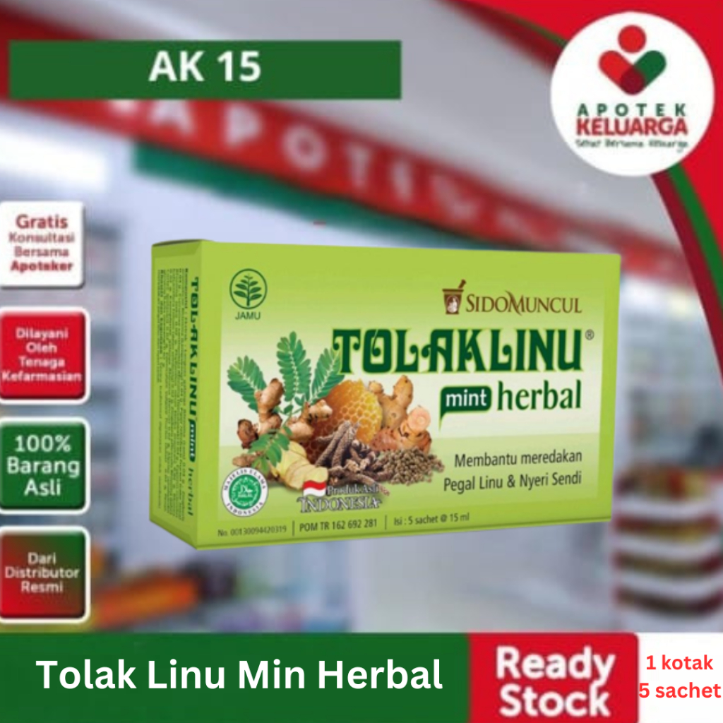 Jual Tolak Linu Herbal Rasa Mint COD Murah | Shopee Indonesia
