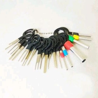 Jual Alat pembuka kunci skun kabel terminal full set isi 18 | Shopee ...