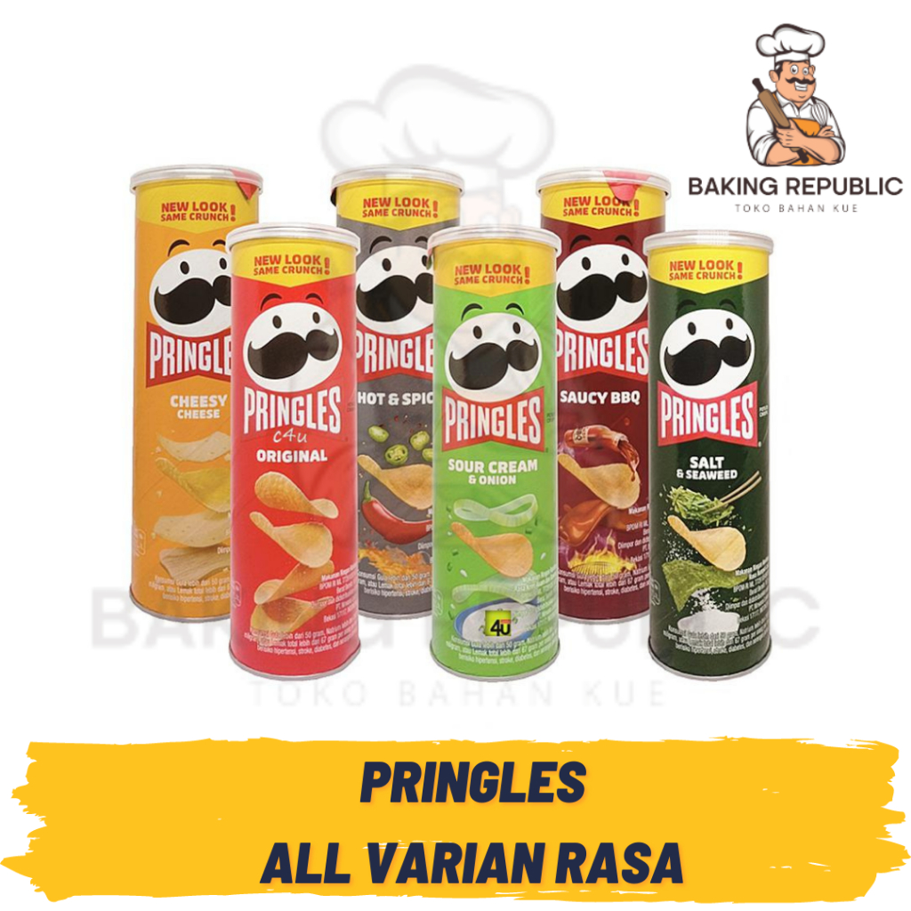 Jual PRINGLES | SNACK PRINGLES | ALL VARIAN RASA | 107 GRAM | KEMASAN ...