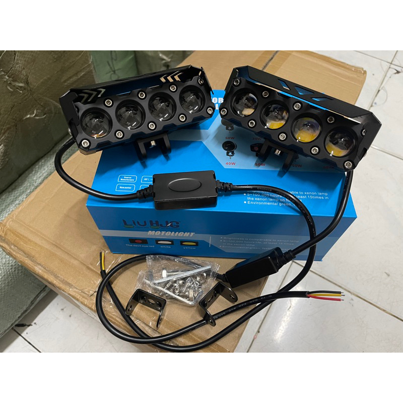 Jual Lampu tembak LED laser D2 D3 transformer 4 3 2 mata SQL 4 SQL 3 ...