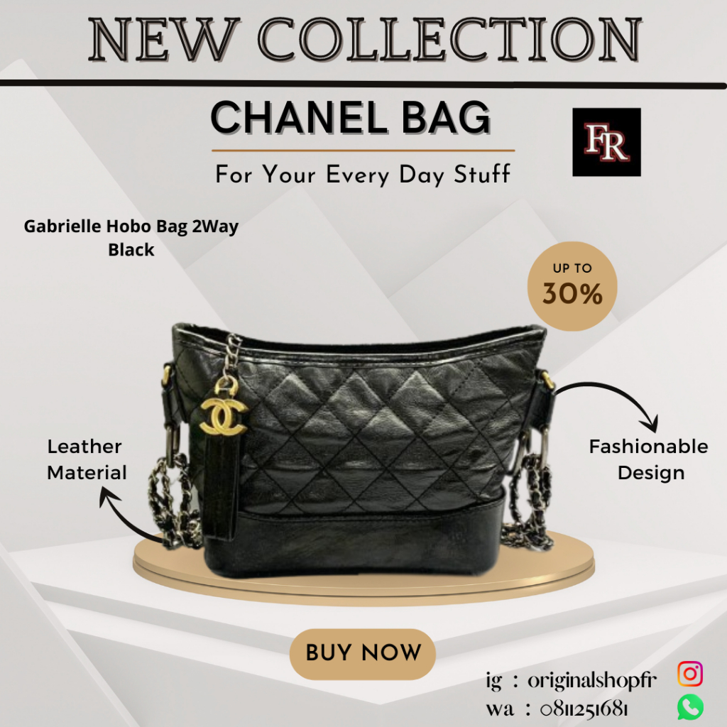 Jual TAS CHANEL GABRIELLE 1680 LAV TAS SLEMPANG MURAH HAND BAG WANITA TAS  BRANDED WANITA SHOULDER BAG