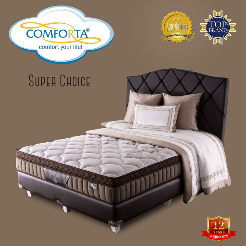 Jual Comforta springbed SUPER CHOICE (FULL SET) Shopee Indonesia