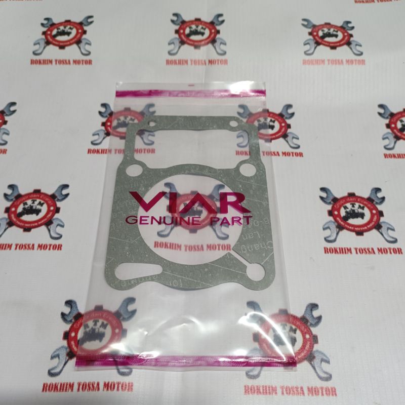 Jual Gasket Cilinder Head, Packing Block Bawah Original Viar Karya ...