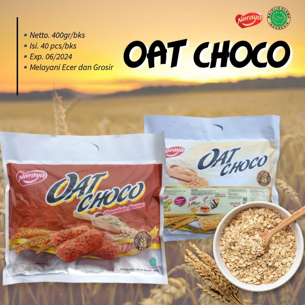 Jual Oat Choco Naraya | Shopee Indonesia