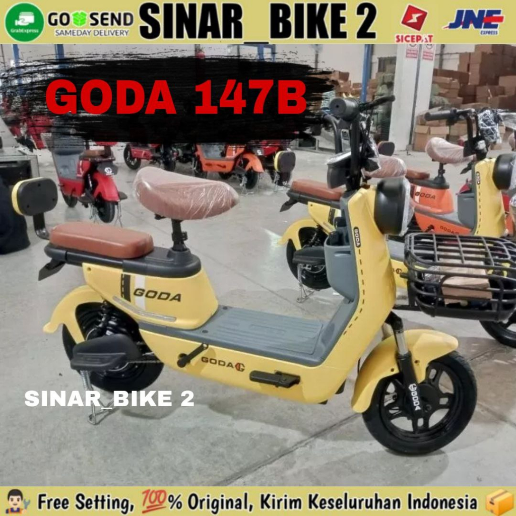 Jual Sepeda Listrik GODA 147B 147 B SUNNY 500 Watt Electric E Bike ...