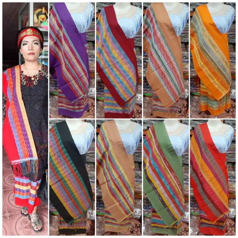 Jual Songket Tarutung Harungguan Rainbow Ragam Warna Shopee Indonesia