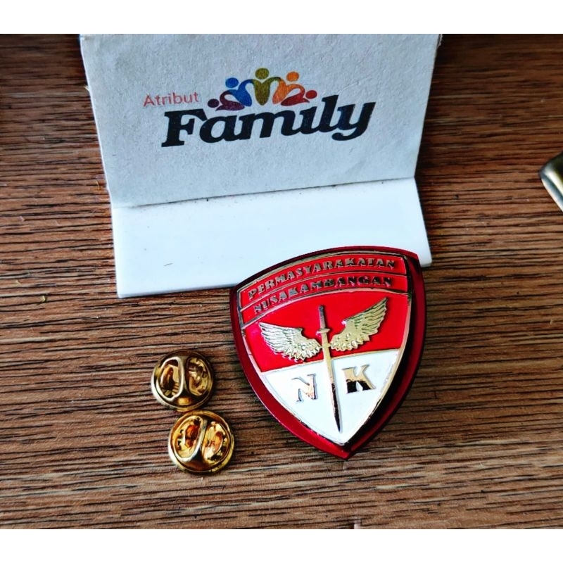 Jual pin lapas nusakambangan ( pin NK ) murah istimewa | Shopee Indonesia