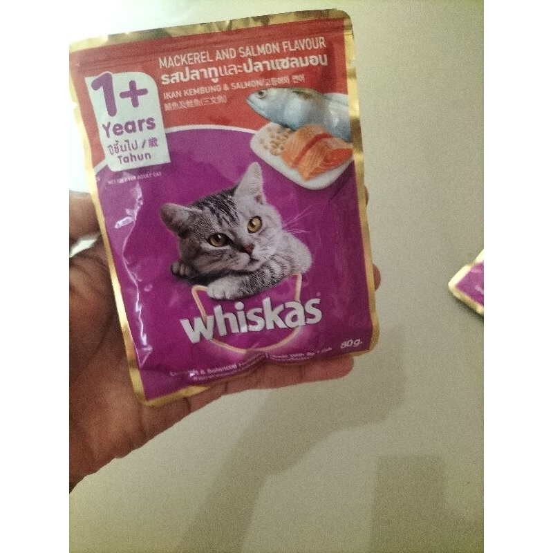 Jual WHISKAS makanan basah wetfoodpouch Shopee Indonesia