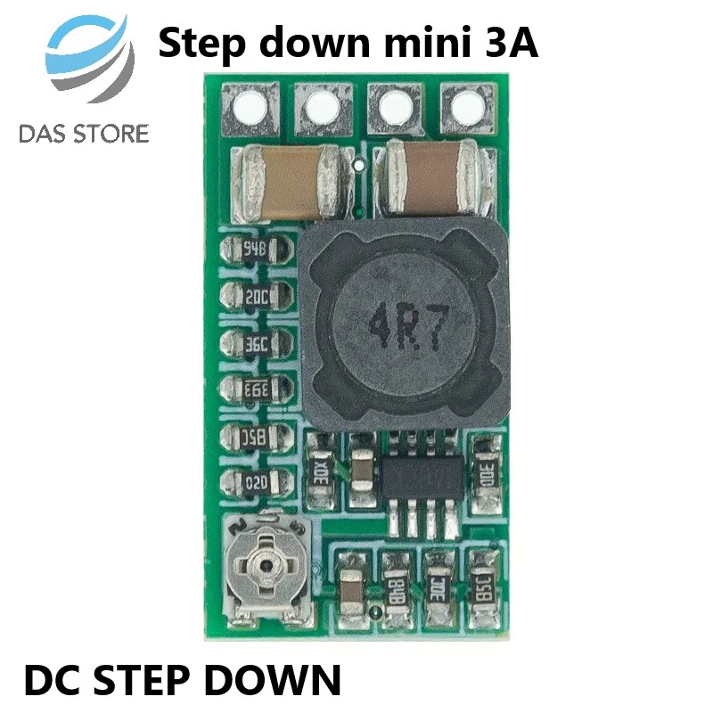 Jual Modul Step Down Mini 3a 12-24V To 5V DC-DC Buck Converter ...