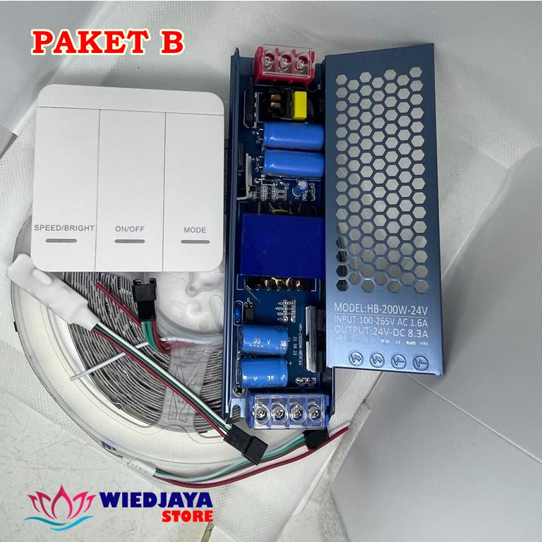 Jual SMART FLOWING/ RUNNING LED STRIP PAKET 10M LED STRIP WATER RUNNING ...