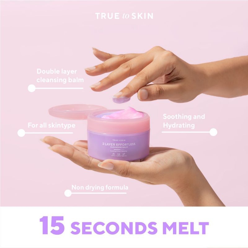 Jual True To Skin 2 Layer Effortless Cleansing Balm | Shopee Indonesia