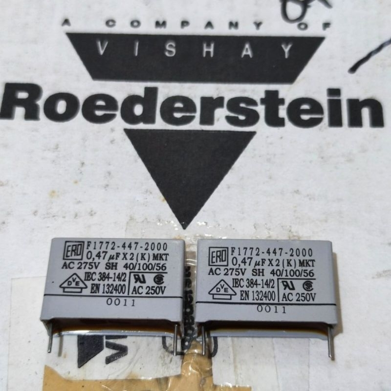 Vishay 470uF Aluminium Electrolytic Capacitor 250V Dc, Snap-In - Foto 3