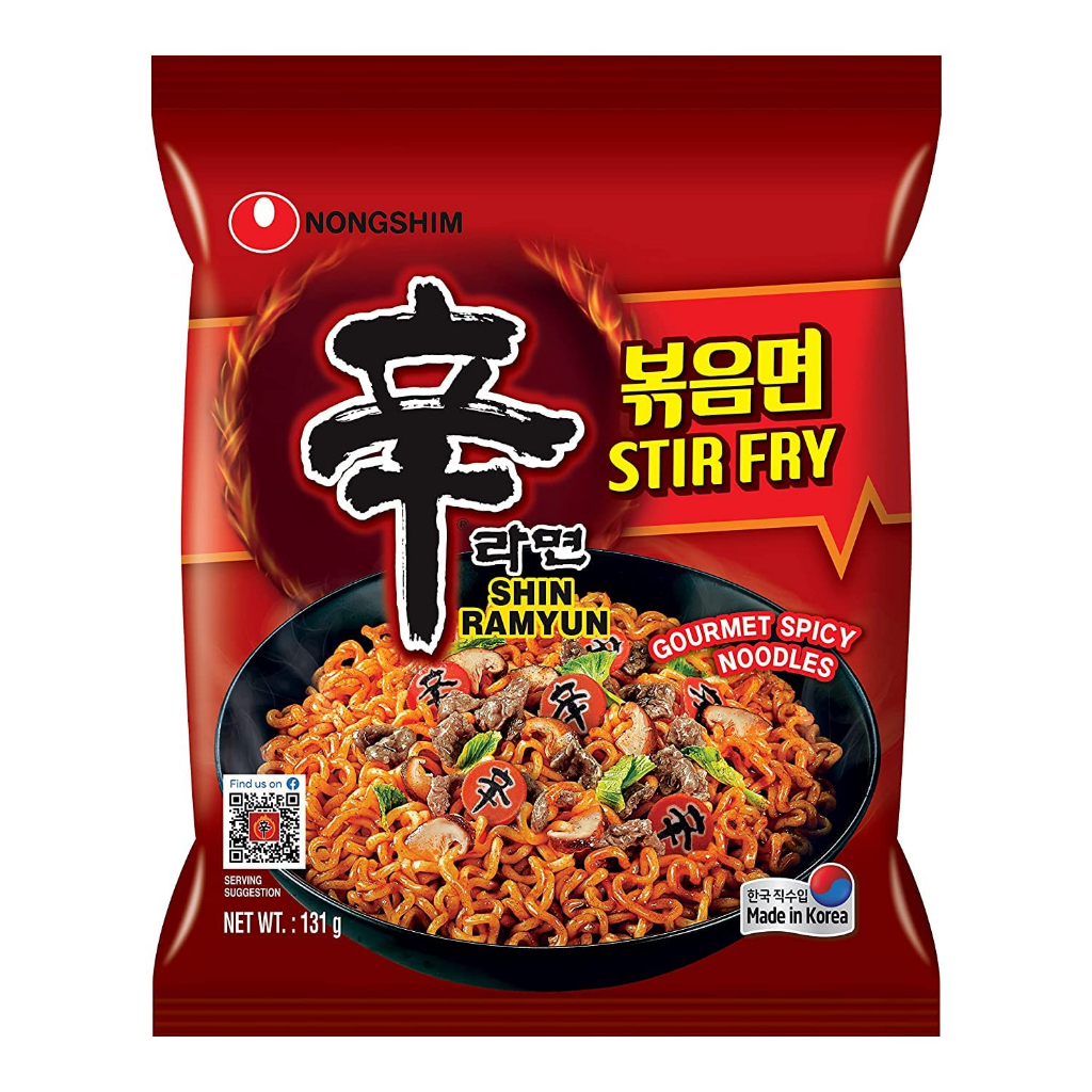 Jual MIE SPICY STIR FRY SHIN RAMYUN (MIE INSTAN KOREA) Exp. Maret 2025