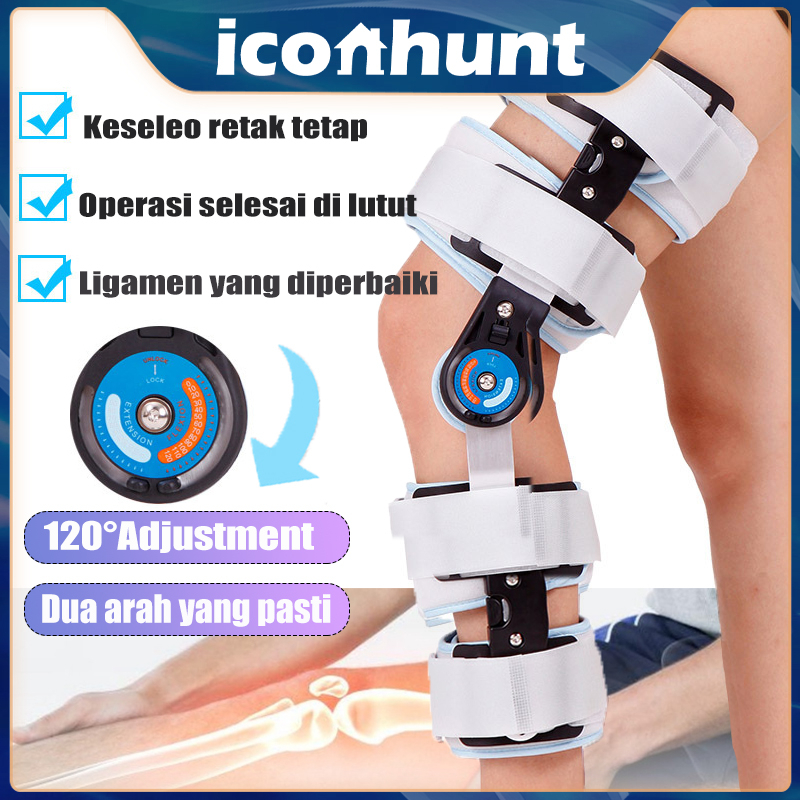 Jual Deker Pelindung Lutut Kiri / Kanan Untuk Arthritis / Ligamen