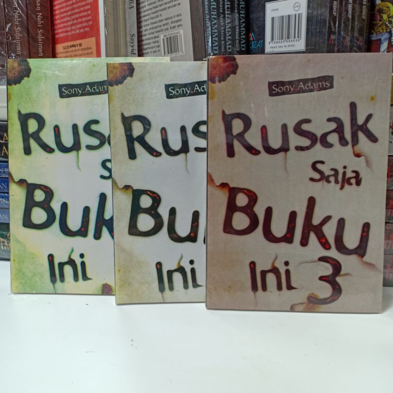 Jual Paket 3 Buku Rusak Saja Buku Ini. Buku 1, Buku 2 Dan Buku 3 ...