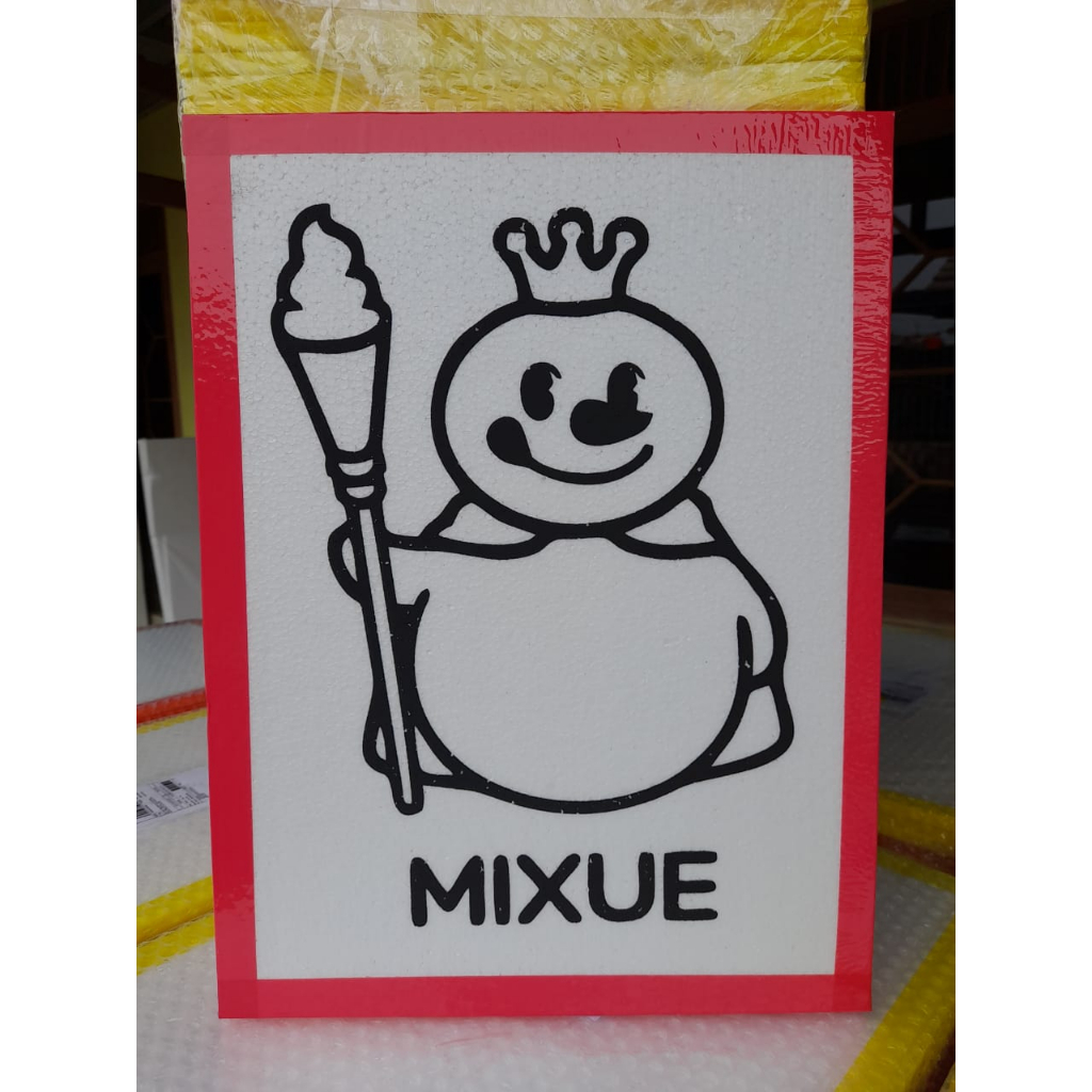 Jual mewarnai Sterofoam lukis anak ukuran 30x40 / mewarnai sterofome